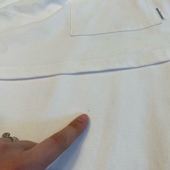 NWT Alexander Wang High Twist Jersey Layered Muscle Mini Dress Womens sz L White - Picture 10 of 15